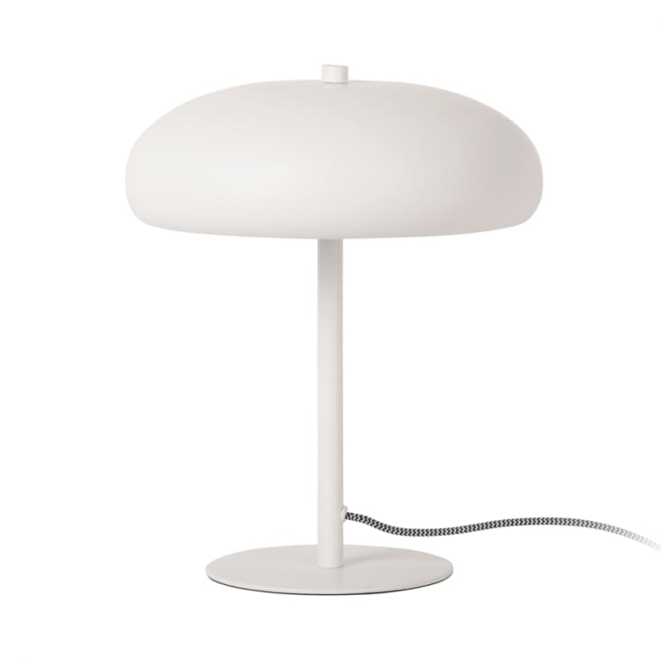 ShenMo 1 pièce Lampe de table en forme de champignon en verre de