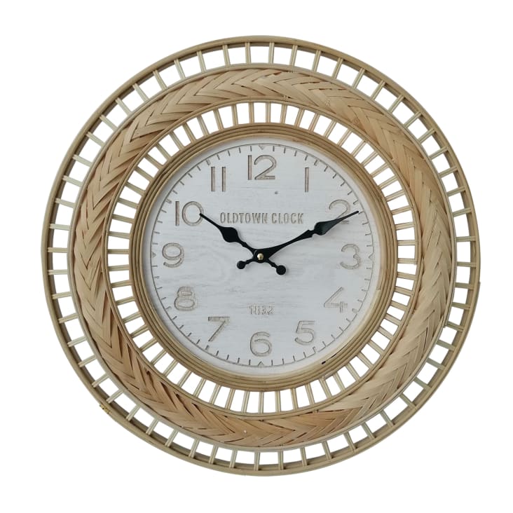 Único Reloj de Pared Gigante de Metal XXL con diseño Antiguo (Ø