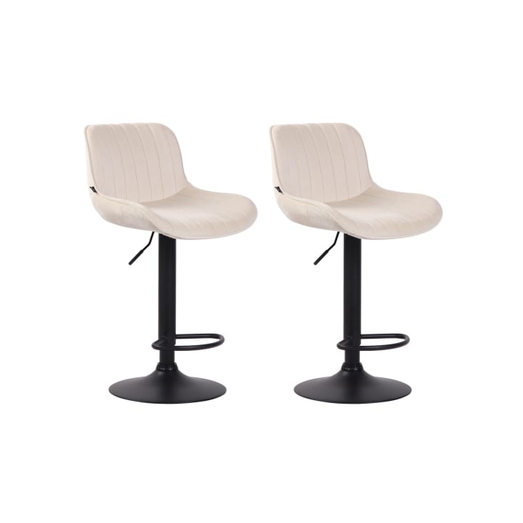 Haloyo® Set Di 2 Sgabelli Da Bar Regolabili In Altezza, Sgabelli Da Bar Regolabili In Altezza Sgabelli Da Bar Per Cucina Bar O Isola Centrale 54 X 47 X 85 106 Cm Grigio 86800180