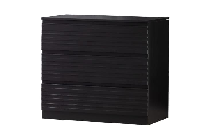 Cabinet en bois noir