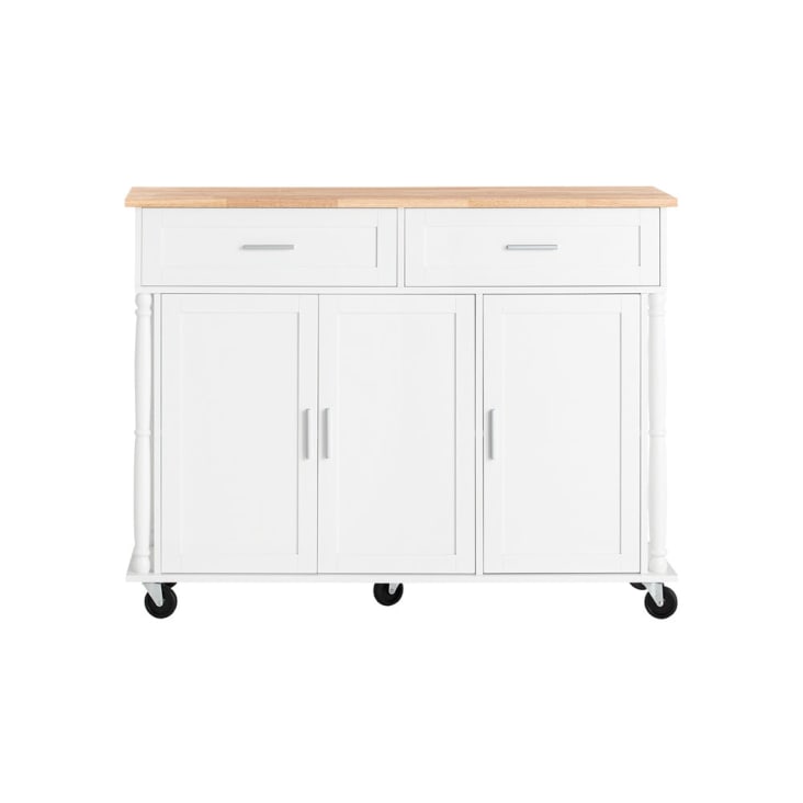 Carrello da cucina Ottawa con 3 cesti bianco - Best Pet&House