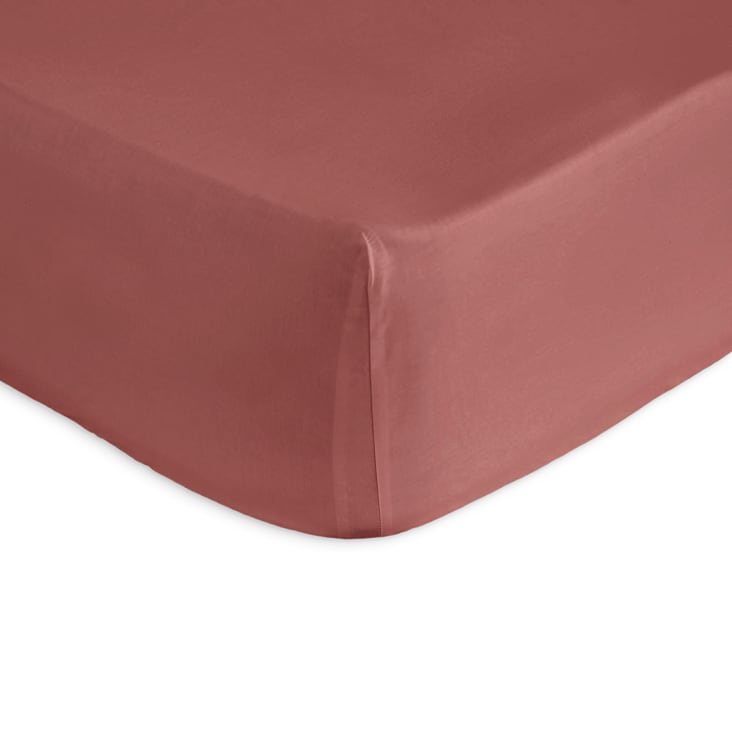 Drap Housse 140x190 cm Fleur Rose Impression Housse De Matelas