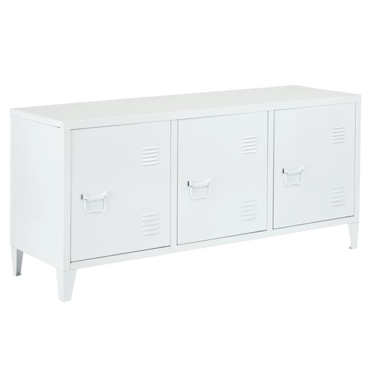 Bureau LOKKER 140 cm 3 tiroirs