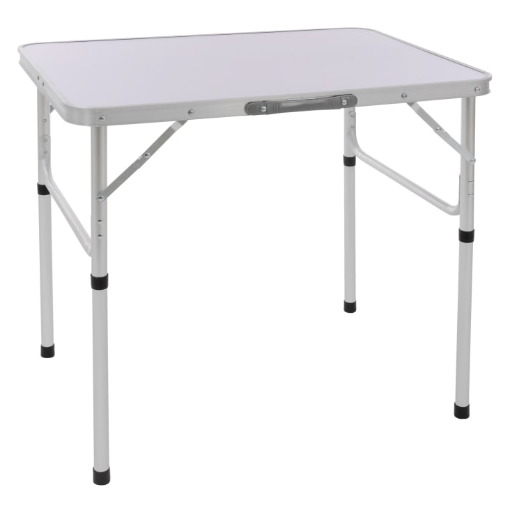 VivaGarden Tavolino da Campeggio Pieghevole Ed Espandibile In Alluminio  120x60x40/70 cm - 84B400