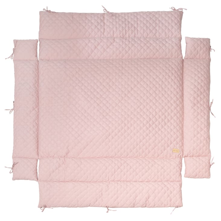 Tapis Tour De Parc NILE Réversible 75x95-100x100cm - Microfibre Hiver/Coton Été
