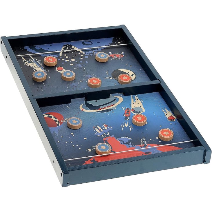 Hockey De Table Électrique FANTASK - Avec Moteur 12V, Palets Et Curseurs, Jeu Familial Pour Enfants Et Adultes