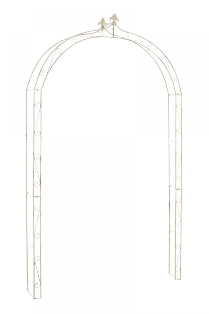 Arco per rampicanti cm.40x150x240 h in metallo verniciato verde - Vivaio  Menzani