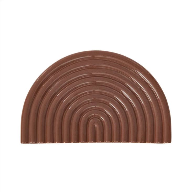 Plateau Plastique Bordeaux Rectang. 330x 225mm (3 Utés