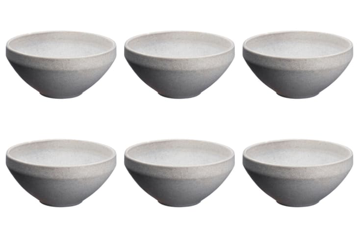 vancasso Bonbon Lot de 6 Grands Bols de Service en Grès de 50oz, Bols à Salade, Saladiers, Bols Mélangeur, Motif Bonbon, Tout Beige vancasso Bonbon Lot de 6 Grands Bols de Service en Grès de 50oz, Bols à Salade, Saladiers, Bols Mélangeur, Motif Bonbon, Tout Beige