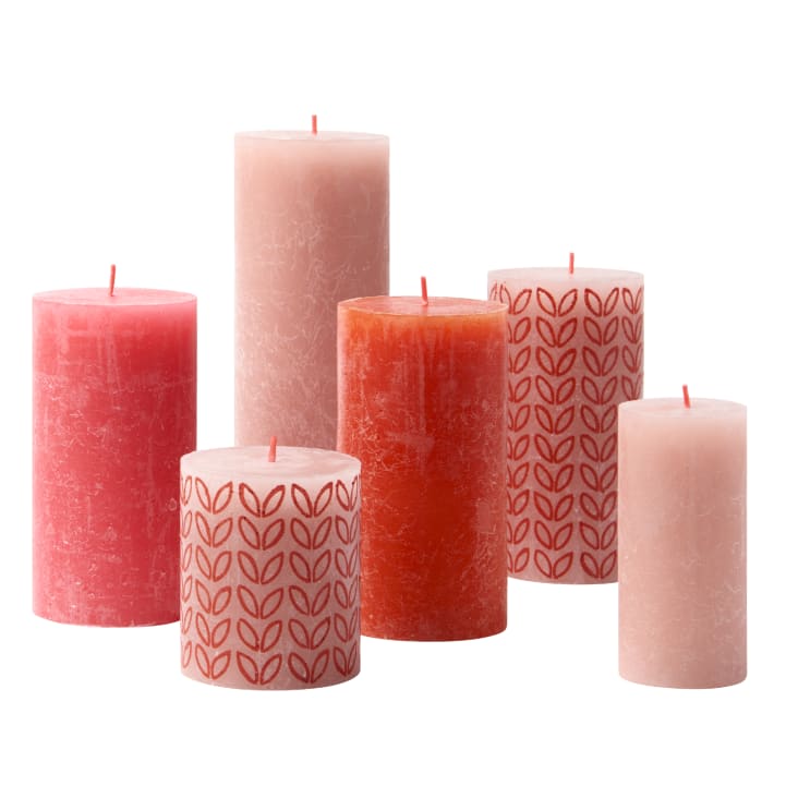 Lot de 10 bougies Flamant rose - Le Monde de Bibou