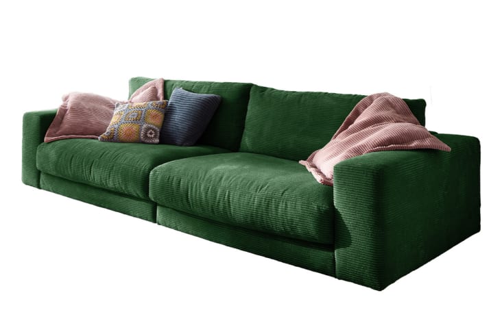 3 Sitzer Sofa Aus Cord Smaragdgr n MADELINE Maisons Du Monde 3-sitzer-sofa-aus-cord-smaragdgr-n-madeline-maisons-du-monde