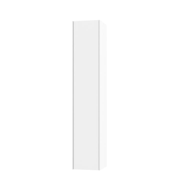 Armoire De Salle De Bain Avec Miroir Vira X2LA9772 - Blanc Mélamine, 60x77x18 Cm - 3 Portes, 3 Étagères, Rangement Compact