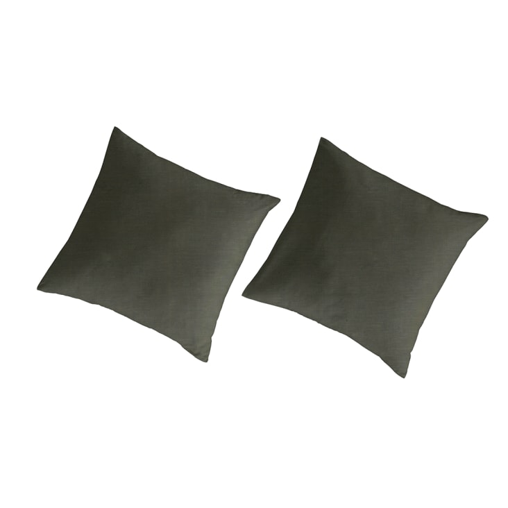 SANELA Funda de cojín, gris oscuro, 65 x65 cm - IKEA