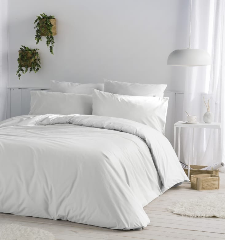 Ropa de cama 200x200 cm blanca