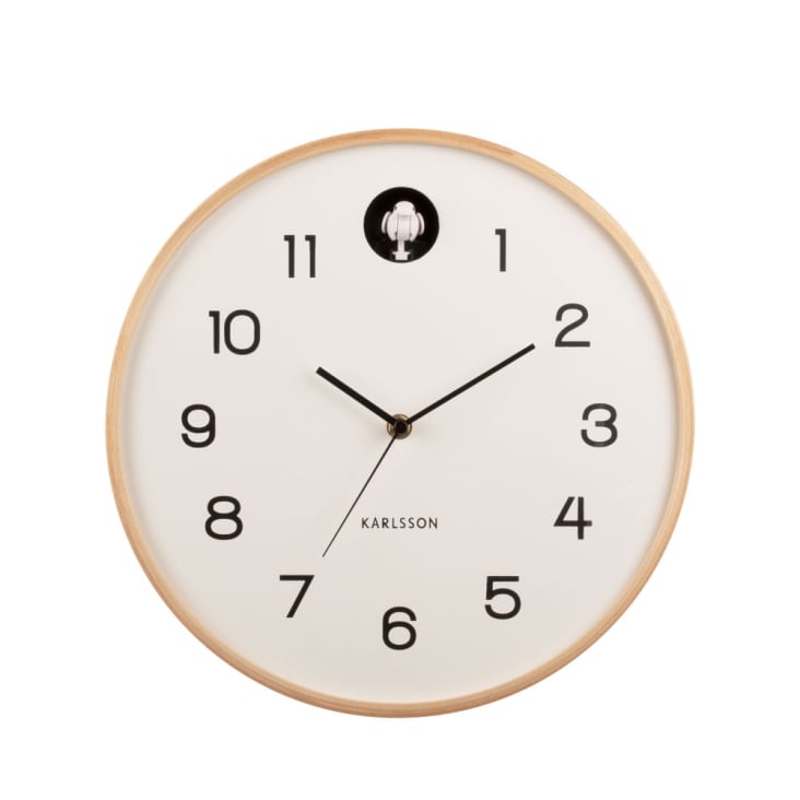 Horloge OJ mini horloge de mur blanc