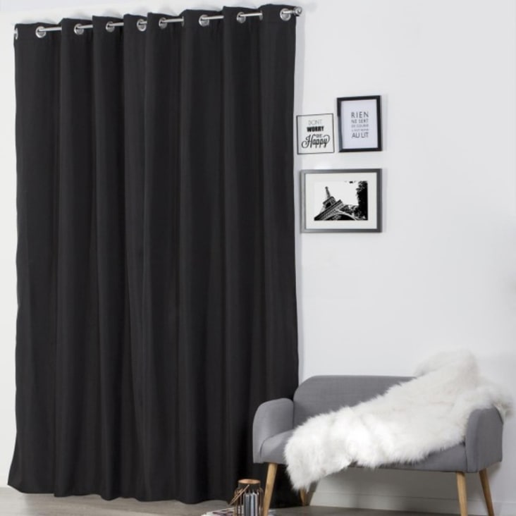 Rideau thermique noir 140 x240 cm - enjoy home ENJOY HOME