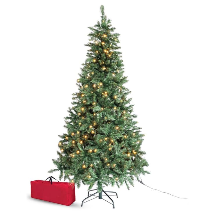 Albero di Natale artificiale con luci led integrate 210 cm LIGHT