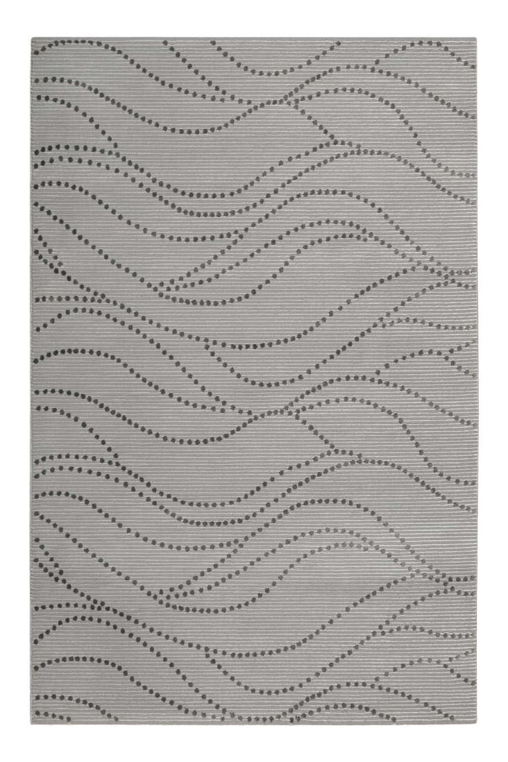 BORELLA Servizio Piatti Da Tavola In Ceramica Trend – 18 Pezzi, Colore Fondo Tortora – 6 Piani, 6 Fondi, 6 Da Frutta