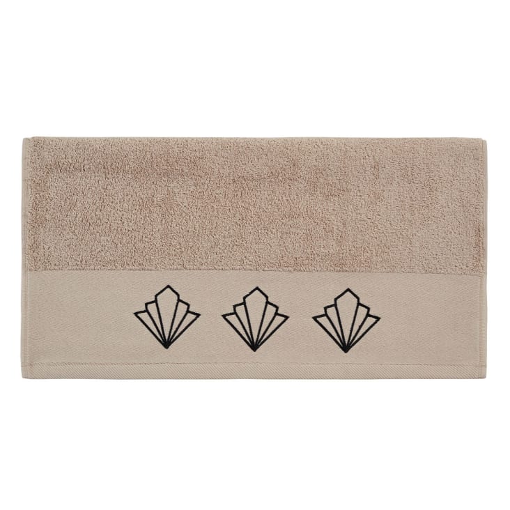 Serviette Toilette Joop! 50x100cm - Coton Éponge - Platine - Qualité Allemande - Lavable Machine
