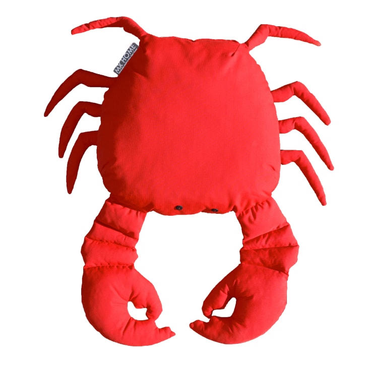 Petit coussin crabe tout feu tout flamme