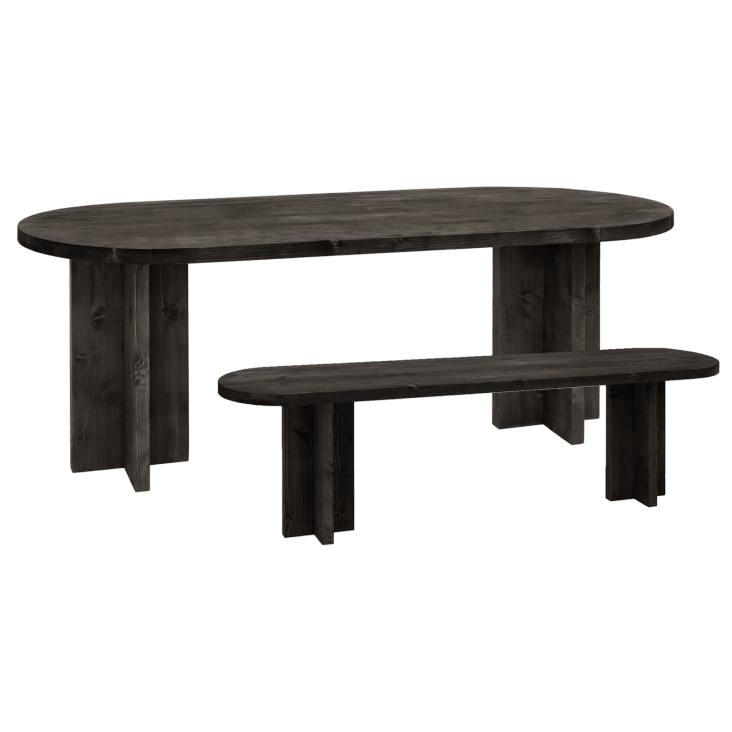 East West Furniture AVVA5-OAK-C - Juego De Mesa De Comedor