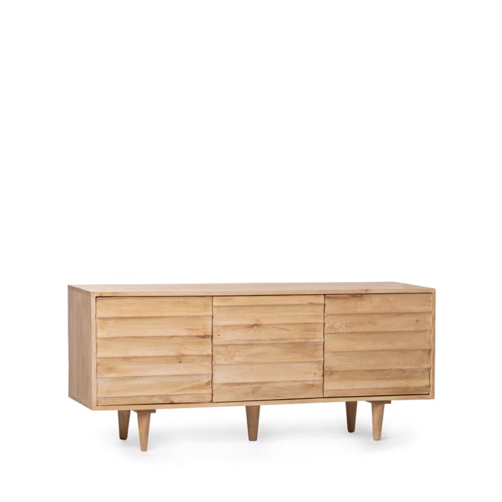 Mueble Tv De Madera Natural X Cm Sama Maisons Du Monde