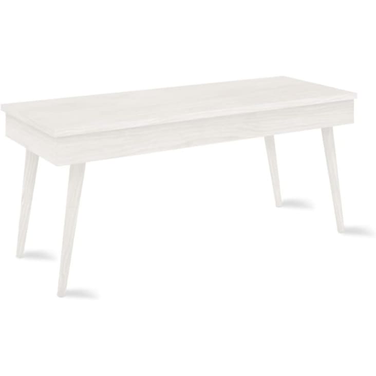 Mesa de centro elevable de color blanco | Muebles Valencia ® Acabado A  Blanco Mate 852 - Lacado Indesan Acabado B Nieve - Texturizado Indesan