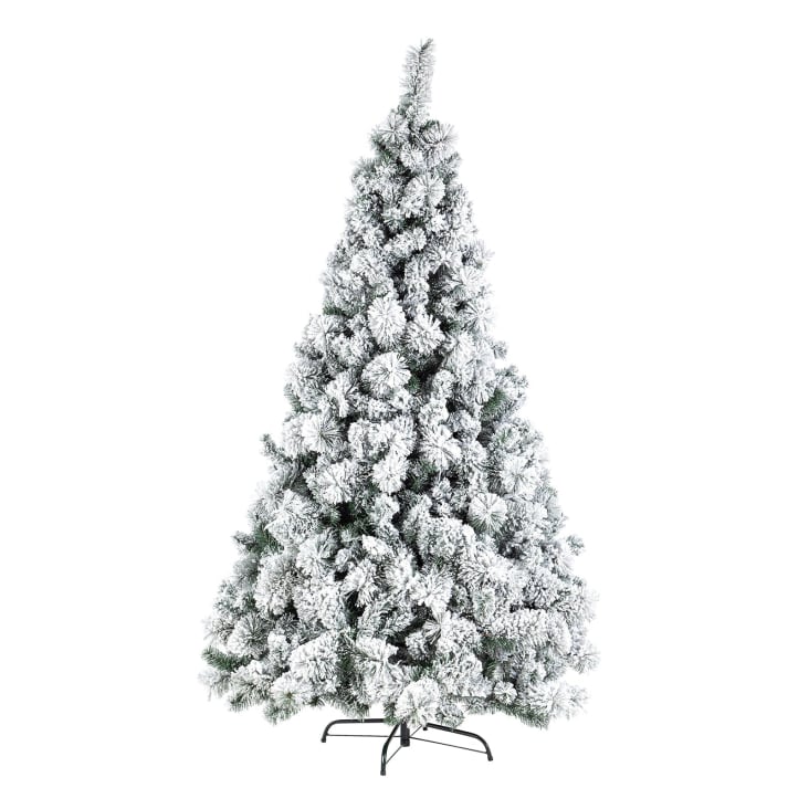 Albero di natale innevato in PP Effetto Aghi di Pino 210 cm CERMIS