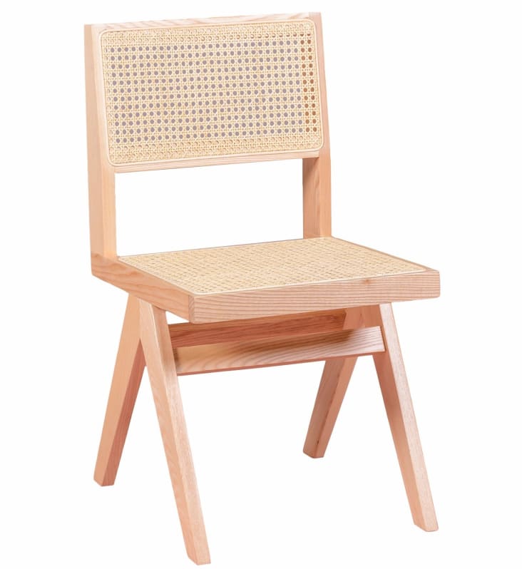 Sedia classica in rattan naturale e legno di frassino Compass | Maisons ...