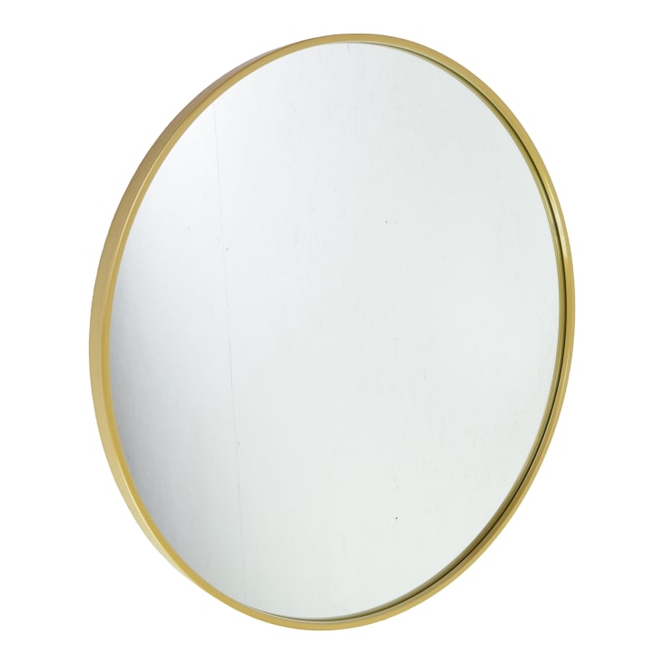 Decoratieve barokke wandspiegel gouden ovale spiegel antieke klassieke badkamerspiegel 50x39 Prunk spiegel c26