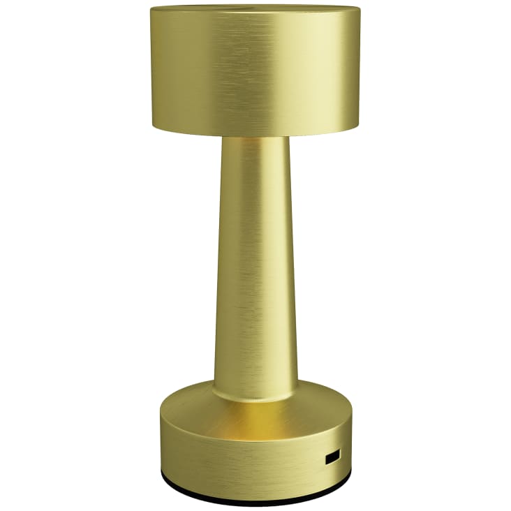 Tischleuchte mit Touch-Steuerung, H: 21 cm, gold tone