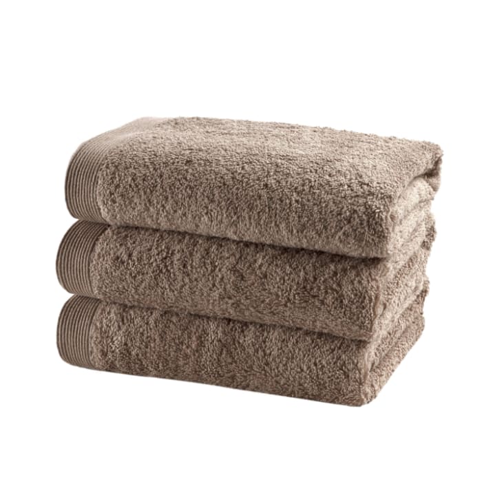 3er Set Handtücher aus 100% Baumwolle, 50x100 cm, beige COMO | Maisons du  Monde