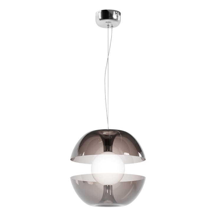 Maytoni Lampada a sospensione piccola in metallo con diffusori in vetro in  stile moderno collezione Revero