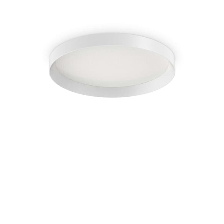 Plafoniera LED 54W Tonda Bianca 50cm – 4000K Bianco Naturale, Ultra Sottile 4cm, Per Camera, Ufficio, Cucina, Balcone E Cantina