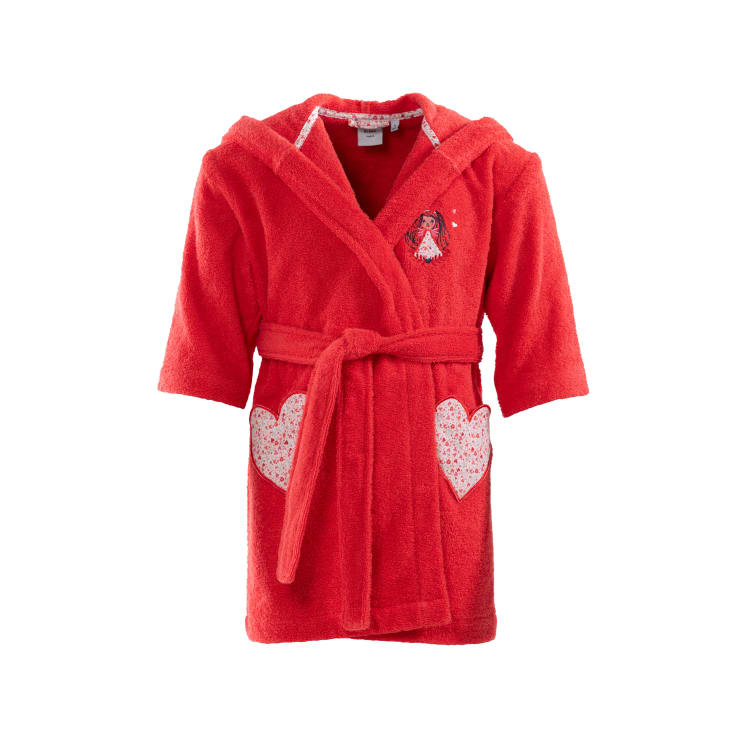 Peignoir 2025 rouge enfant