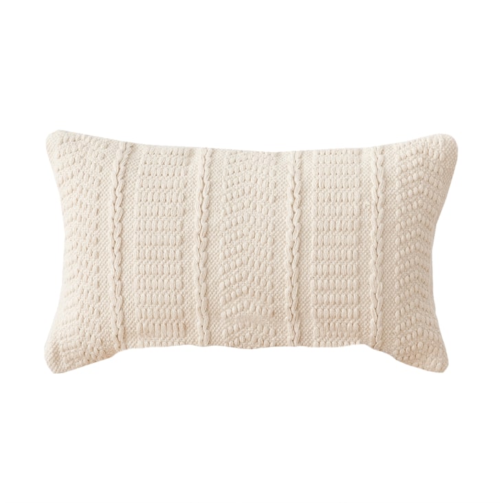Cuscino in cotone bianco | Leroy Merlin