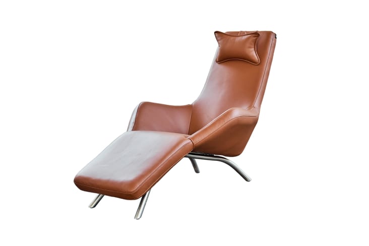 Relaxliege Leder, braun CAVAL Maisons du Monde