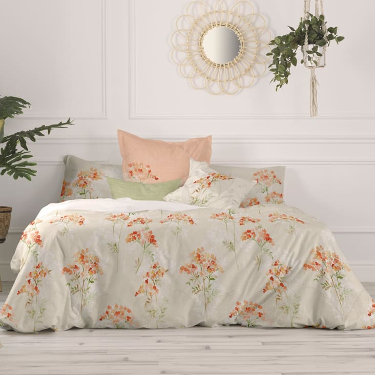 Funda nordica 100 algodon multicolor 260x240 cm cama 180 200
