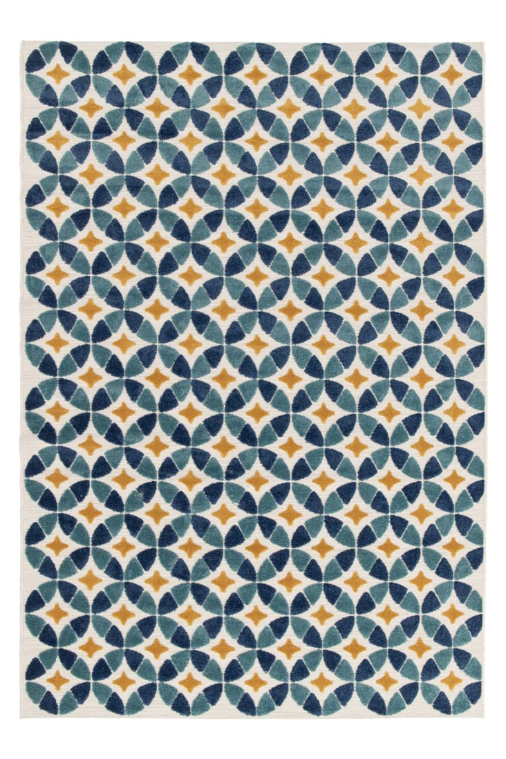 Tapis intérieur extérieur avec effet sculpté 160 x 230 cm Lisbonne