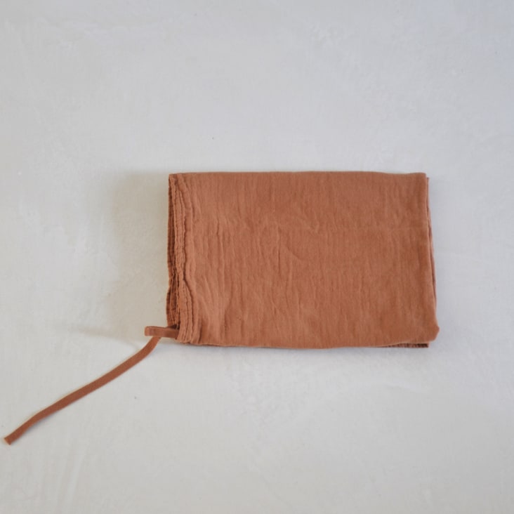 Tischläufer Baumwollgaze 90x400 Cm - Beige, Boho-Stil, Für Hochzeiten, Partys & Deko