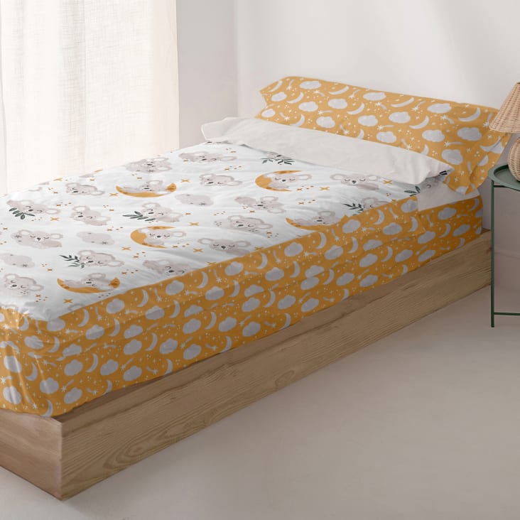 Saco nórdico 100% algodón multicolor 90x200 cm (cama 90) sin