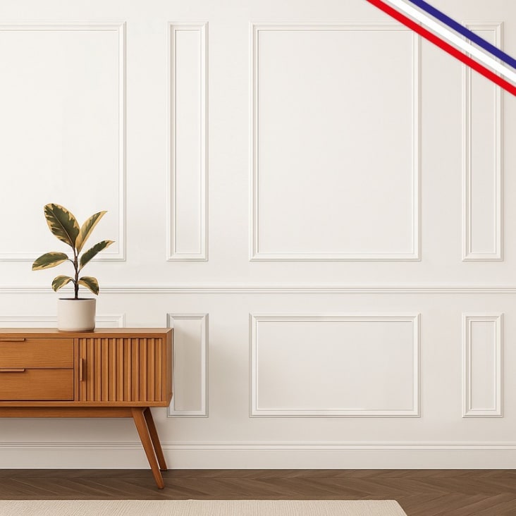 Modanature Autoadesive Argento - 10m Per Pareti E Soffitti 3D