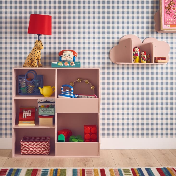 Étagères Modulables IKEA - 3 étagères + 3 Cubes De Rangement - Couleur Rose - Occasion