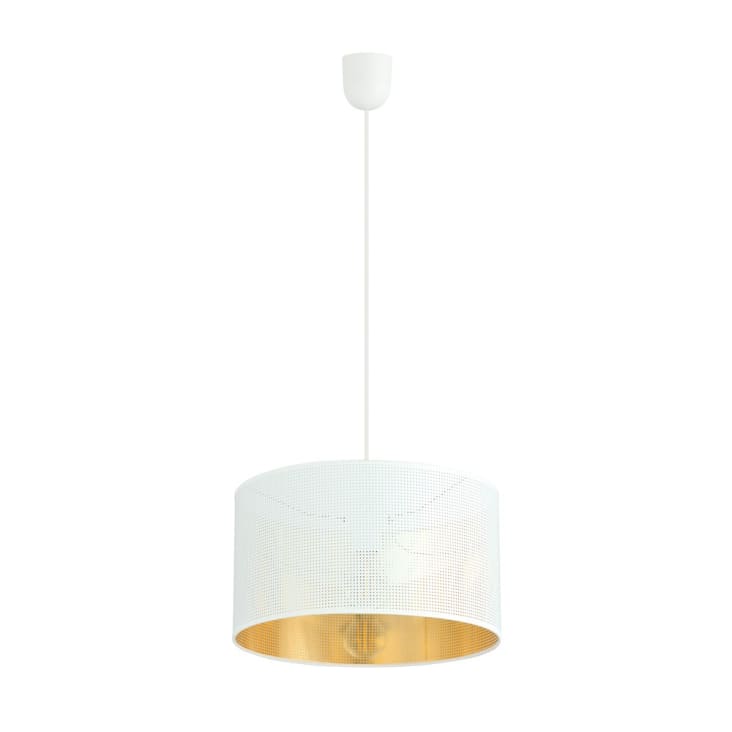 Paralume a Tamburo in Metallo E27 E14 Copri Paralume Decorativo Scavato per Lampada da Soffitto da Parete da Tavolo(d'oro