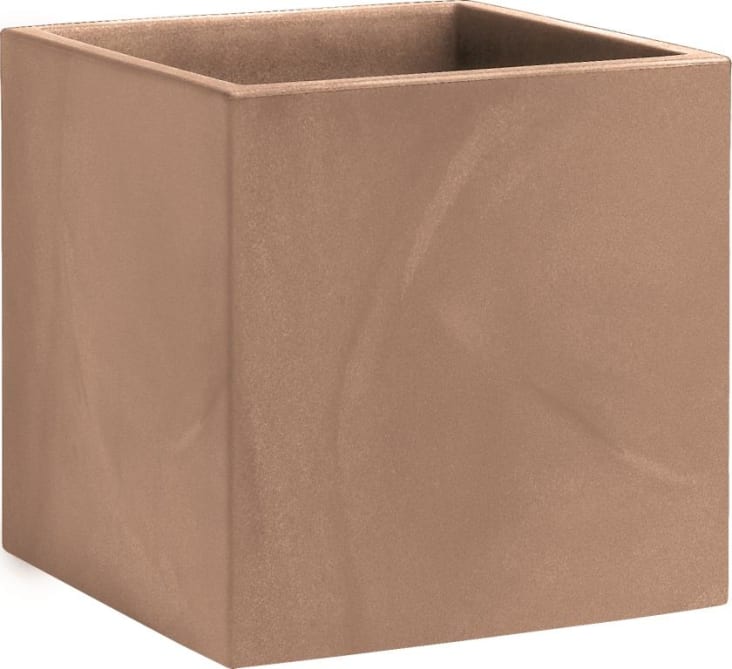 Panchina Da Giardino Atena In Resina - Colore Tortora, Dimensioni 73x150x51 Cm, Per Esterni