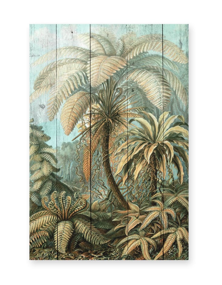 panneau décoratif en bois message - Exotica Import