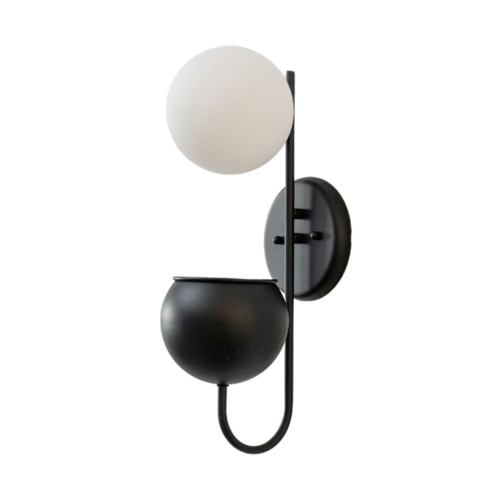 BOOVO Portagioie Con Coperchio In Vetro | Organizer 4 Ripiani Bianco E Nero | Per Collane, Anelli, Orecchini - 3
