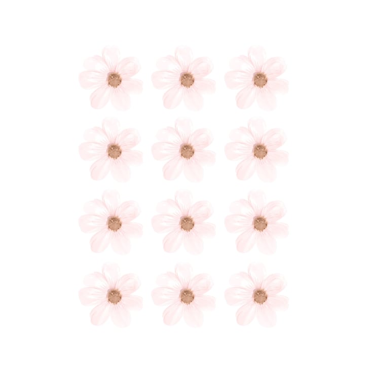 PopSockets PopGrip Motif Marguerite Rose Rétro 70s-80s – Support Téléphone Interchangeable Esthétique Boho Preppy