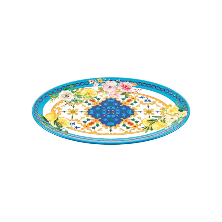 Plateau En Mélamine Bohemia – Dimensions 30,4 X 21,5 Cm – Design Bohème, Facile à Nettoyer
