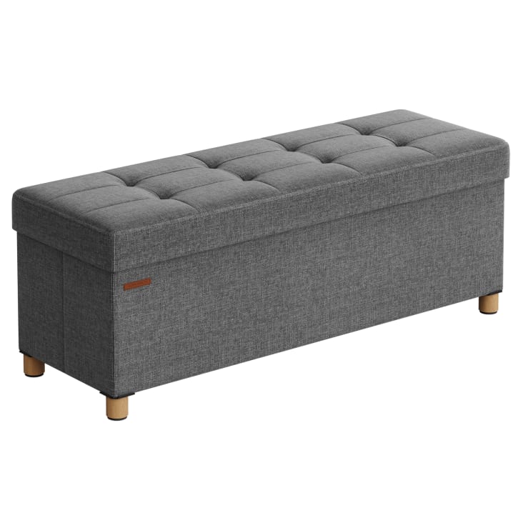 Tabouret Pouf Repose-Pieds Bote De Rangement Repose-Pieds Pliant Banc